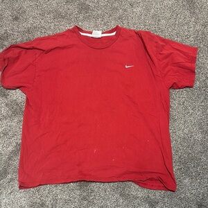 Nike Men's Bold Red Short Sleeve Tee